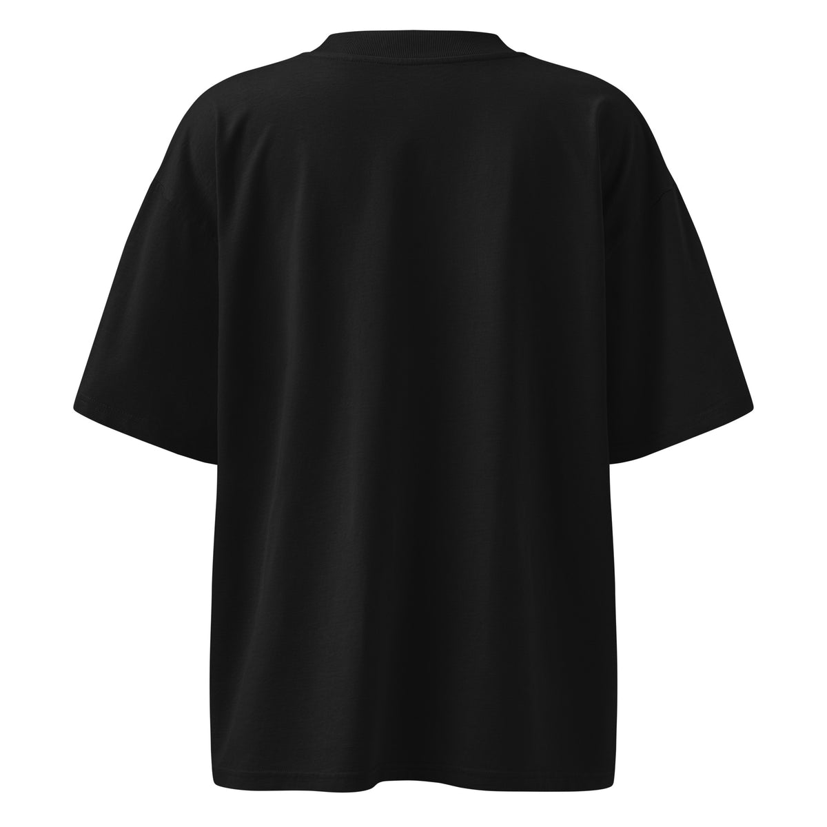 Sacred black oversized T-shirt - back view