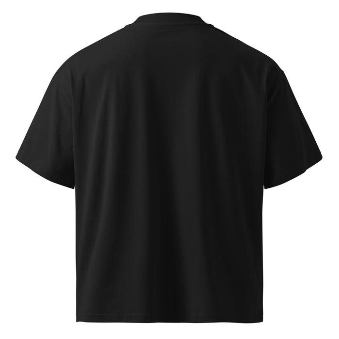 Eternal black oversized T-shirt - back view