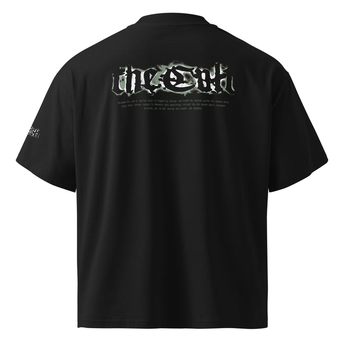 Ritual black oversized T-shirt – back view