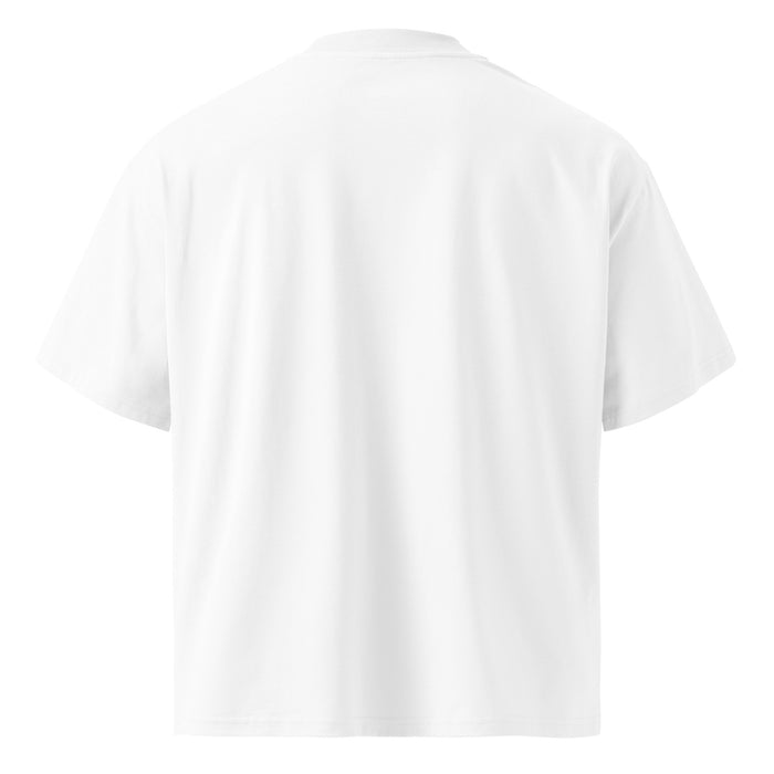Memento black oversized T-shirt – back view 